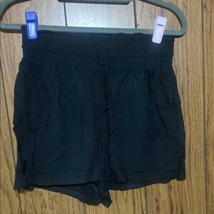 Abercrombie & Fitch High Waist Black Shorts